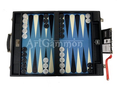 Boîte Jeu Backgammon Monogram - Art of Living - Trunks and Travel