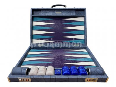 Tournament Size Patchwork Blue